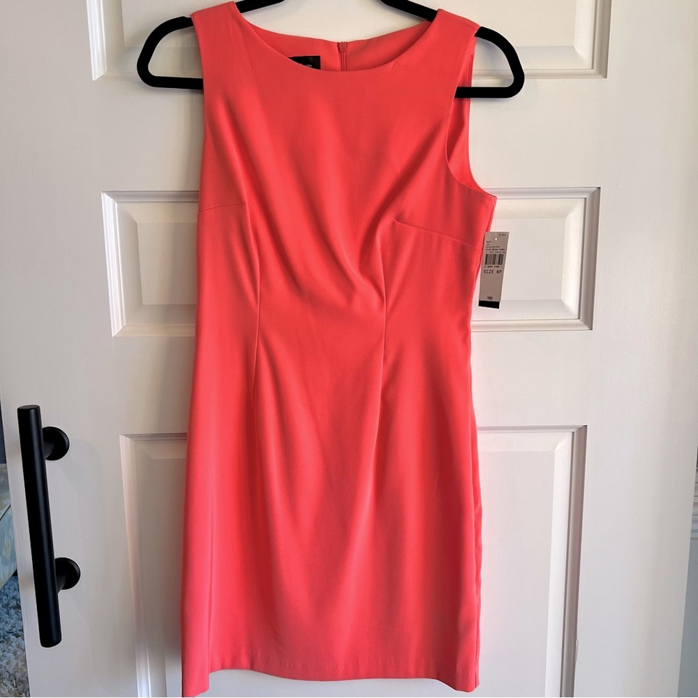 ALYX petite bright coral dress, NWT, Size 6P